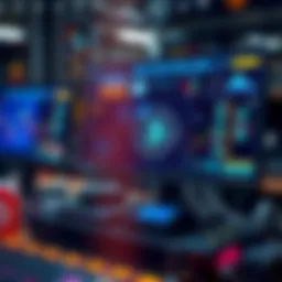 Dynamic interface of advanced mining software
