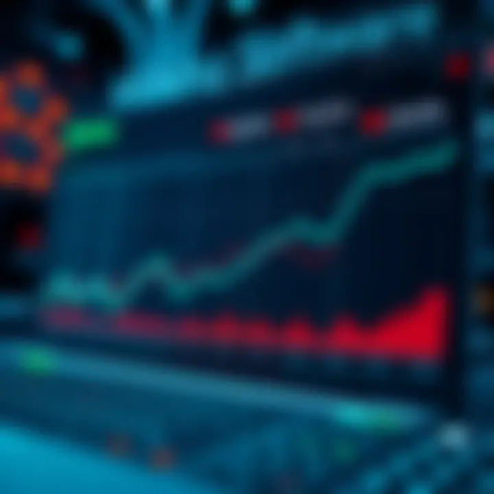 Comparison chart showcasing mining software efficiency