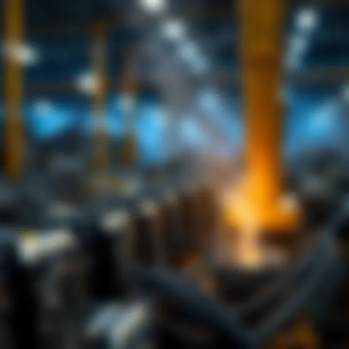 Visual representation of profitability in mining operations