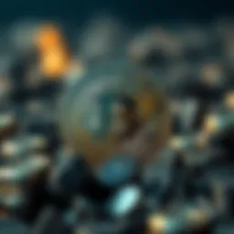 Symbolic representation of Bitcoin halving