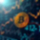 A digital representation of Bitcoin transactions