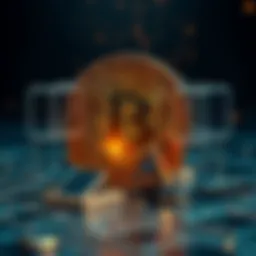 Conceptual representation of Bitcoin testnet architecture