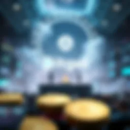 Visual representation of cryptocurrency project launching on Bitget Launchpad