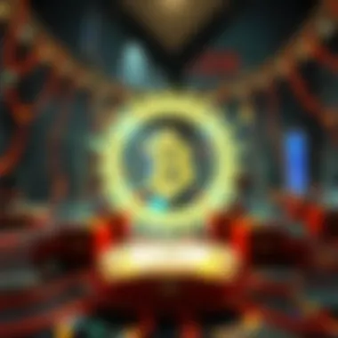 Visual representation of cryptocurrency ecosystem