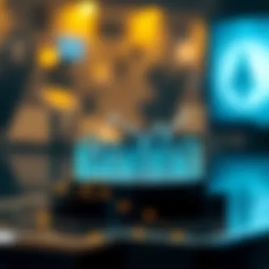 Visualizing Cryptocurrency Transactions Conceptual visualization of cryptocurrency transactions