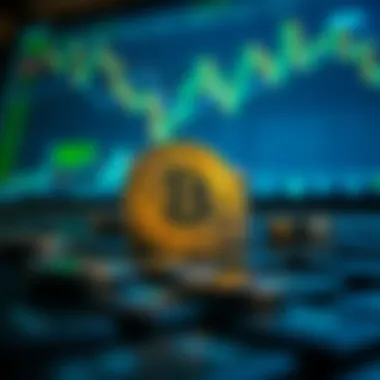 Conceptual representation of cryptocurrency CFDs