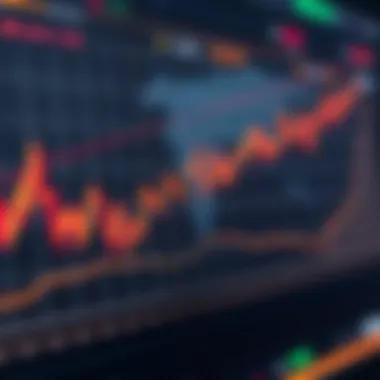 Cryptocurrency Price Analysis A detailed graph showing cryptocurrency price fluctuations over time