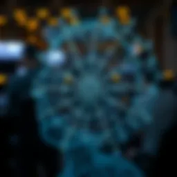 Conceptual illustration of decentralized autonomous organization