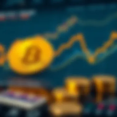 Cryptocurrency Trends Visualization Graphical representation of cryptocurrency trends