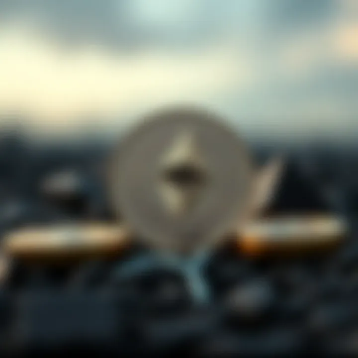 Understanding Ethereum Hard Forks Conceptual representation of Ethereum hard fork