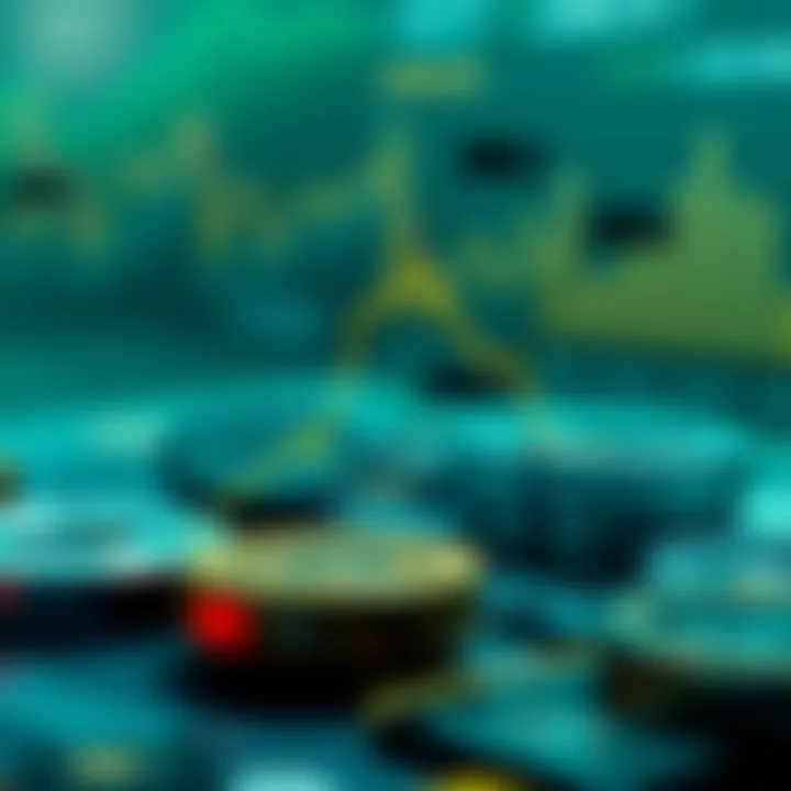 Infographic showcasing factors affecting cryptocurrency prices