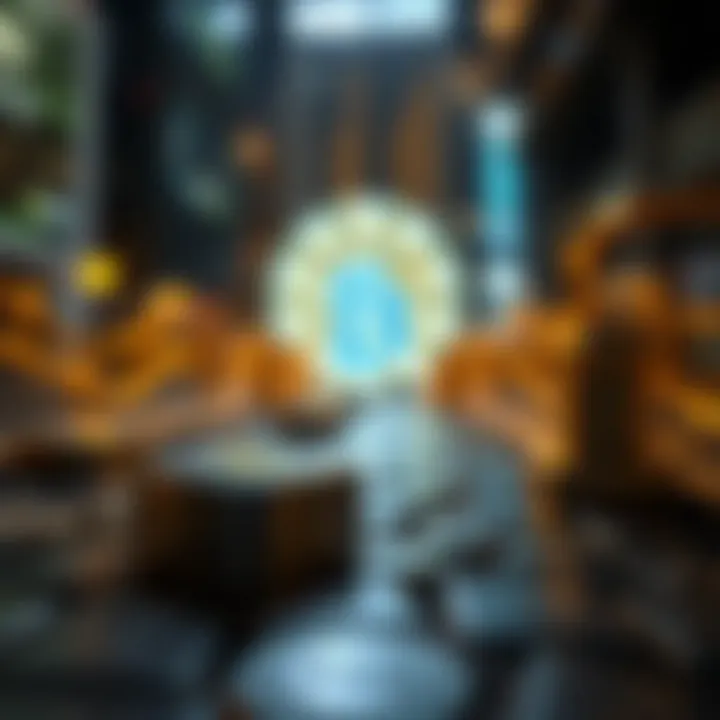 Future of Blockchain with Hard Forks Illustration showing future implications of hard forks in blockchain