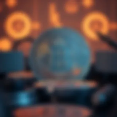 The Innovative Future of Cryptocurrency Concept art depicting the innovative future of cryptocurrency