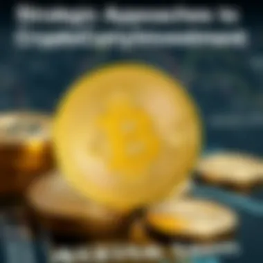 Visual representation of investment strategies for cryptocurrency