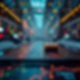 Conceptual representation of a decentralized trading platform