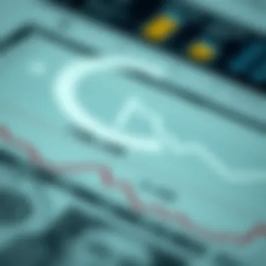 Chart showing the impact of monetary policy on exchange rates.