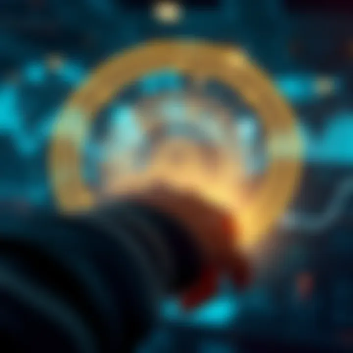 Ensuring Security and Efficiency in Transactions Secure and efficient transaction process illustration