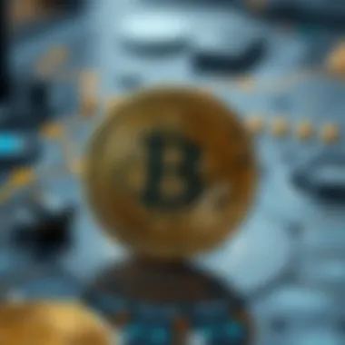 Technological Influences on Bitcoin's Value Infographic illustrating the technological elements influencing Bitcoin