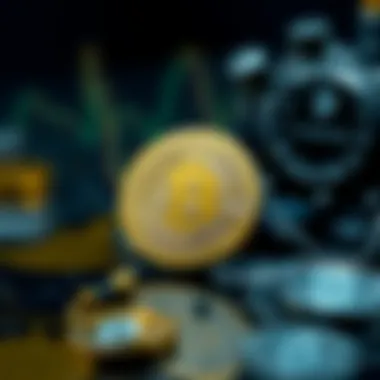 Visual depiction of investment strategies for cryptocurrency