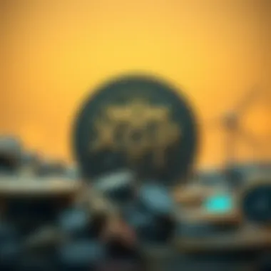 Illustration showcasing use cases of XGP Coin