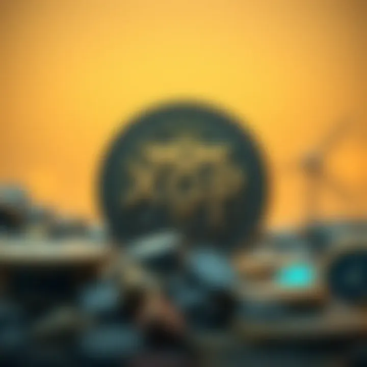 Illustration showcasing use cases of XGP Coin